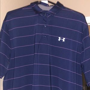 Like new Under Armour Polo button up